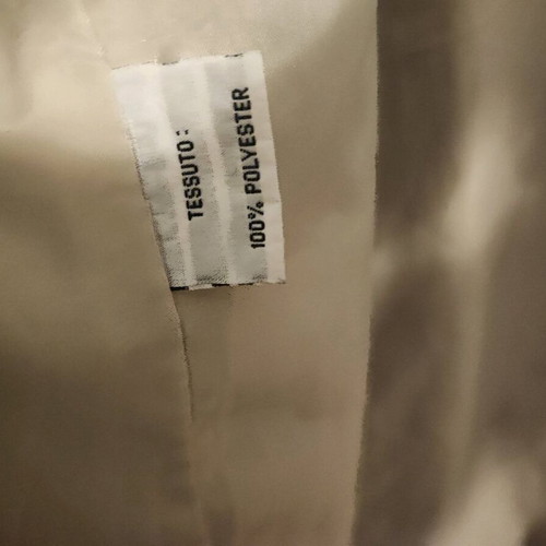 Topline oversized trench coat with shoulder pads like new, beige