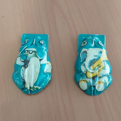 Vintage Spardaklakia new, pack of 1970s children's toys