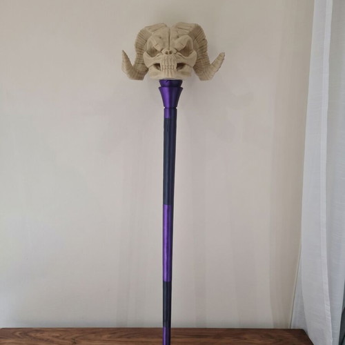 Havoc Staff Skeletor 3D Printed New