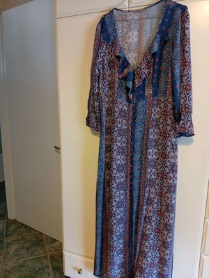 Maxi dress Attrattivo multicolored like new, size XL