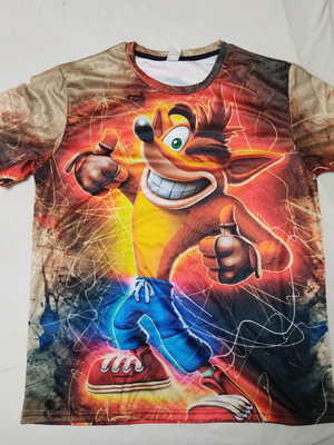 Μπλουζάκι κοντομάνικο Crash bandicoot L
