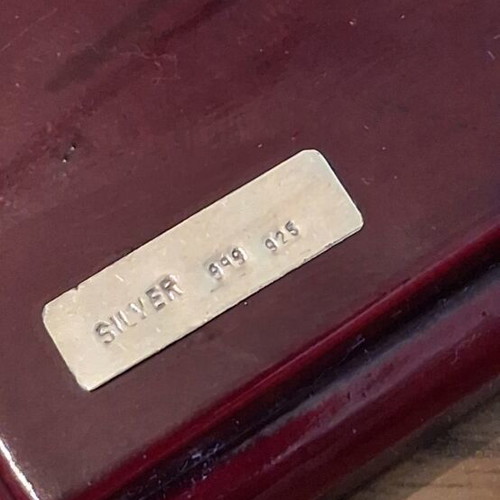 Silver 925 boat model, vintage solid silver