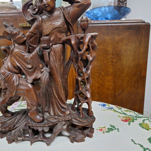 Chinese wood carving like new, handmade, early 19th century