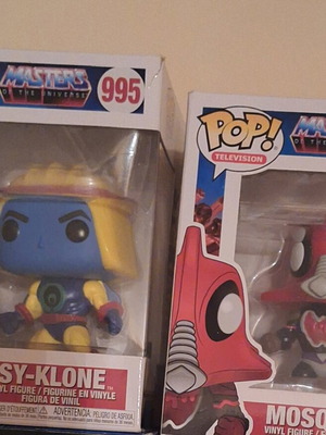 Masters of the Universe Funko Pop Syclone και Mosquitor σαν καινούργιο