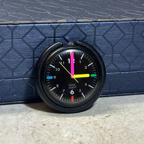 Vintage POP Swatch 1989 watch used, colorful, for repair or parts