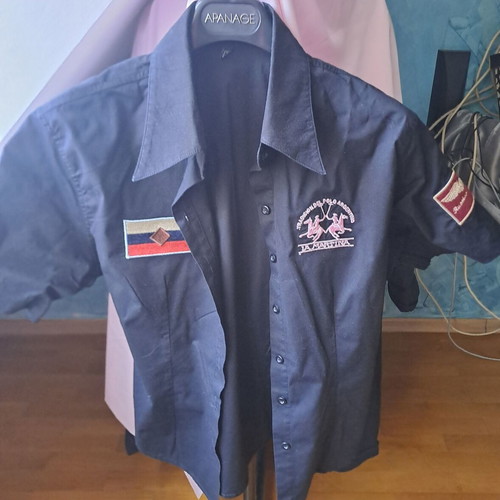 La Martina shirts pack of 2, like new, black and pink