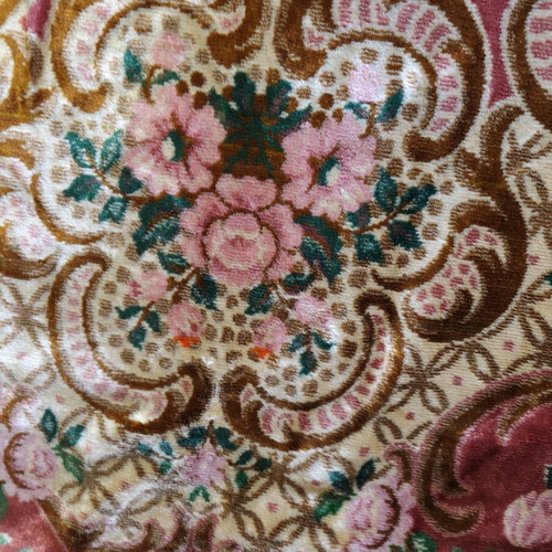 Velvet vintage blanket like new 200x250