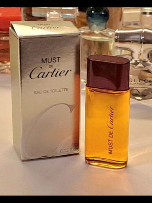 Cartier Must de Cartier Pour Homme vintage μινιατούρα ανδρικό eau de toilette