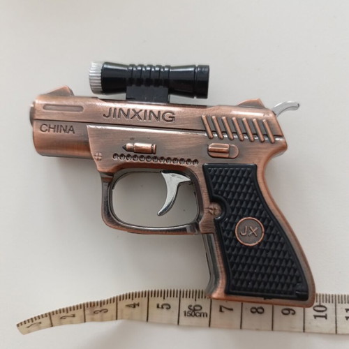 Mini pistol-shaped gas lighter