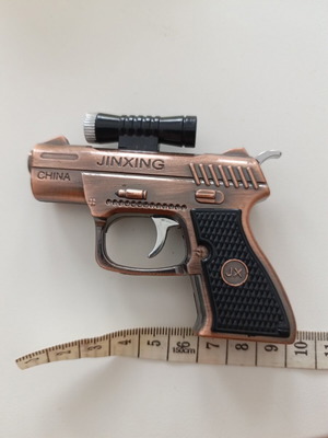 Mini pistol-shaped gas lighter
