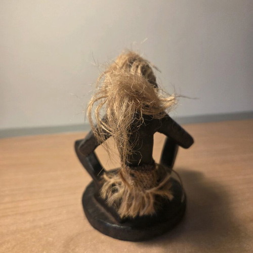 Tiki figure vintage primitive wooden like new