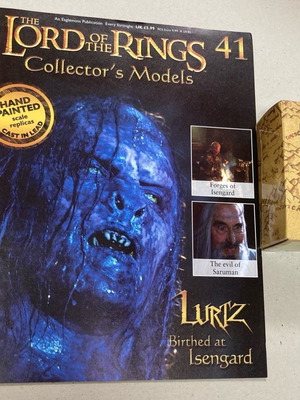 Eaglemoss Lord of the Rings φιγούρες Lurtz και Battle Troll καινούργιες