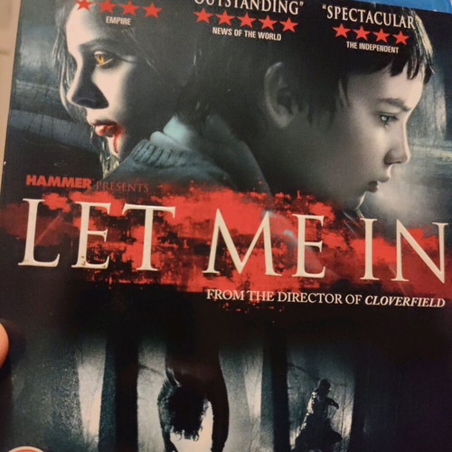 Let Me In Blu-Ray like new, thriller, horror