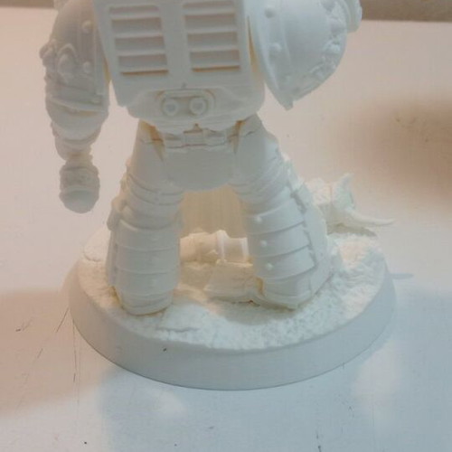 Space Marine Chaplain Warhammer 40k miniature