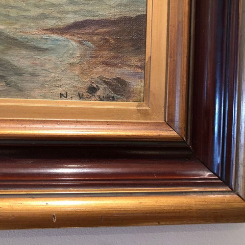 Painting by N. Kotzias used 22x26