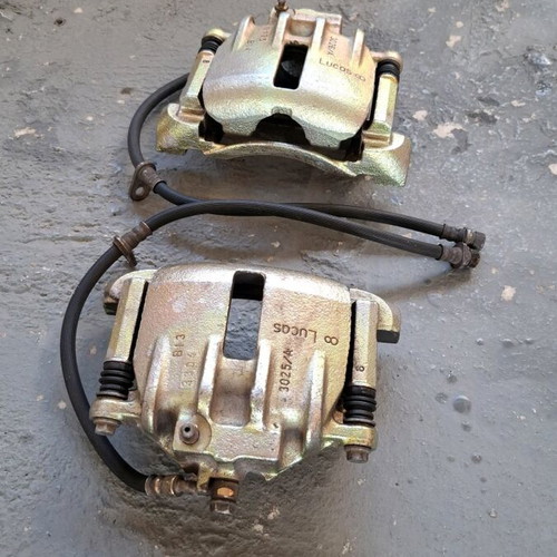 Honda Civic EP2 front calipers and brake pads like new, 262mm disc