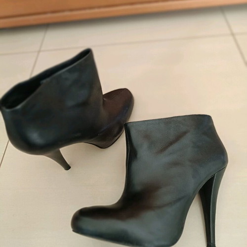 Zara evening boots high heel size 40 like new