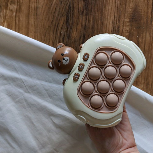 Pop Up Bear Anti Stress Game Toy with Sounds like new