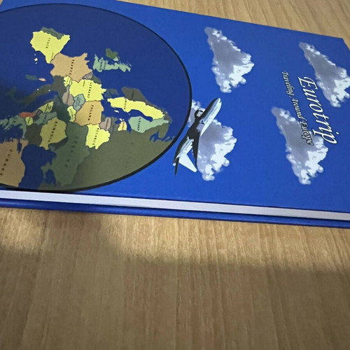 Trip To Europe hardcover new English travel book