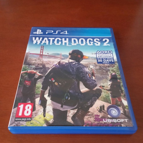 Watch Dogs 2 PS4 like new, physical disc