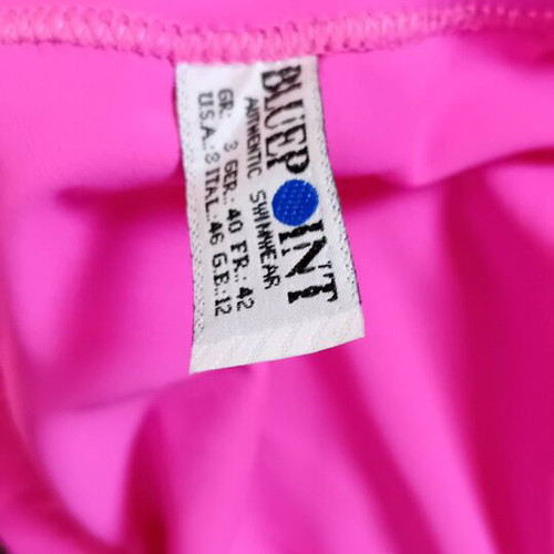 Bluepoint fuchsia brand new women's bikini swimsuit L