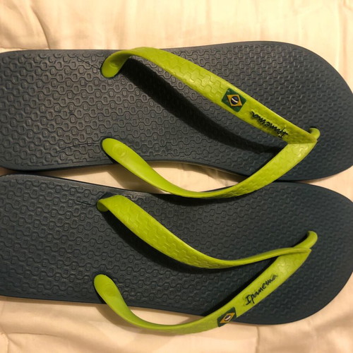 Ipanema men's flip-flops blue-green size 47/48 like new