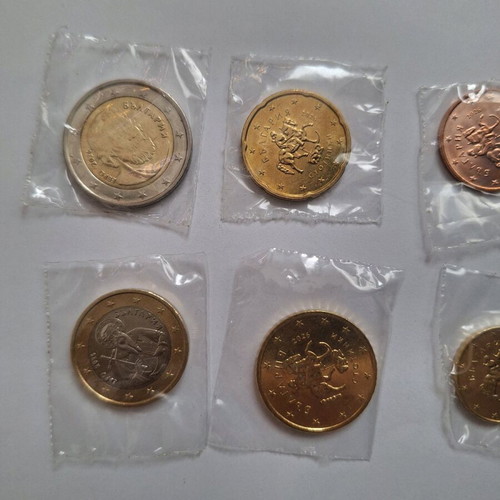 Bulgarian Euro Coin Set New