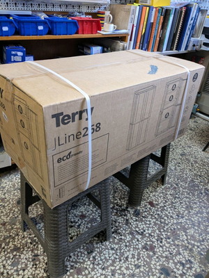 Terry JLine 268 plastic two-door cabinet new for outdoor use