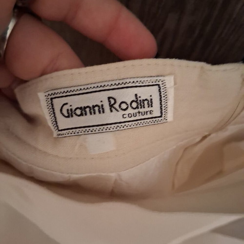 Linen suit Gianni Rodini like new, beige, size S