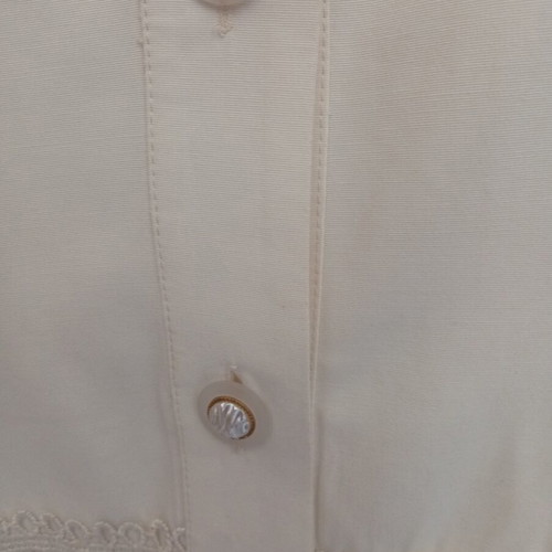 White suit with lace details, like new, jacket and skirt