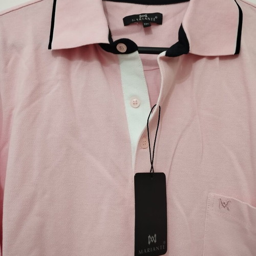 Mariante Polo Shirt Light Pink XXL New with Tags