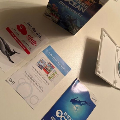 Wii Endless Ocean Blue World new, USA edition