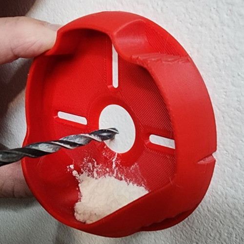 3D Printed Drill Dust Collector new