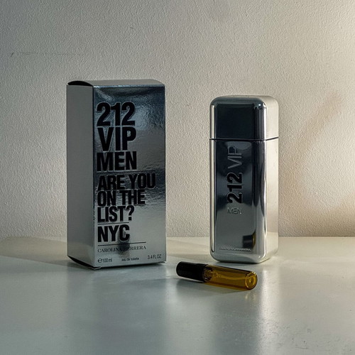Carolina Herrera 212 VIP Men Tester 5ml Eau de Parfum like new