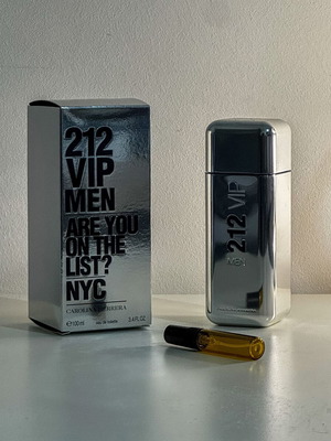 Carolina Herrera 212 VIP Men Tester 5ml Eau de Parfum like new