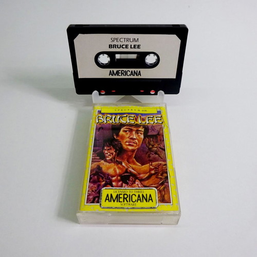 Bruce Lee for ZX Spectrum 48k used, non-working, vintage