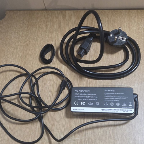 65W USB-C AC adapter for laptops, new, compatible with Lenovo MacBook HP Dell