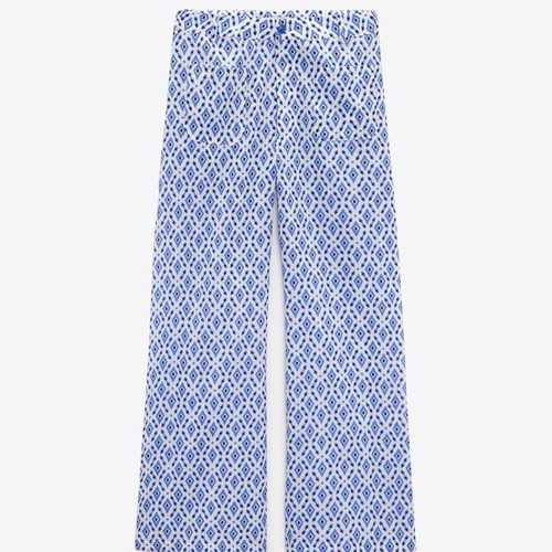Zara summer set, white and blue