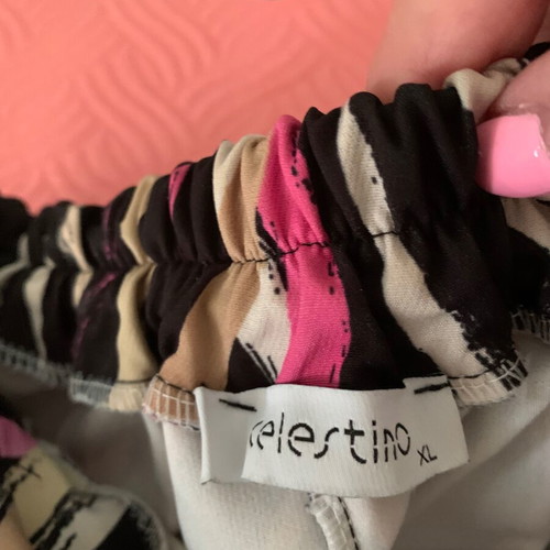 Celestino pants like new, colorful, size XL