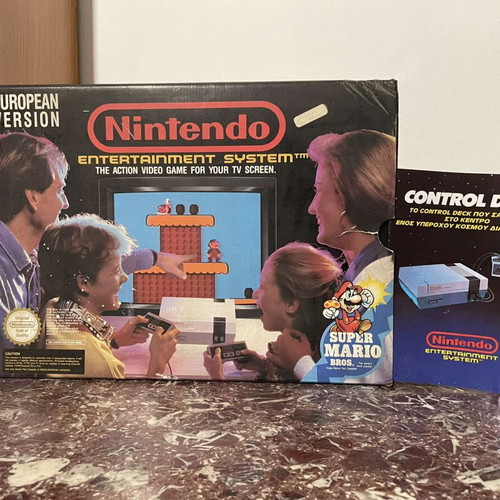 Nintendo Entertainment System κουτί μεταχειρισμένο, έκδοση EU χωρίς κονσόλα