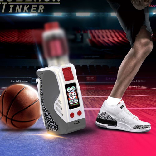 WISMEC box mod REULEAUX TINKER used, pearl white 300 watt