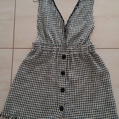Tweed Zara dress like new, worn once, size L