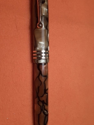 Parker snake skin pen with gold nib like new
