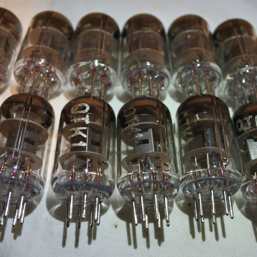 6J1P-EV 7-Pin Vacuum Tubes used, pack of 13
