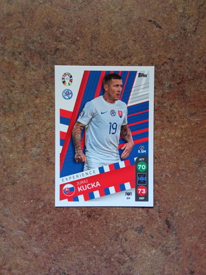 Juraj Kucka Topps Euro 2024 Match Attax συλλεκτική κάρτα