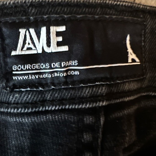 Black Jean LaVue Denim jeans pant used, black