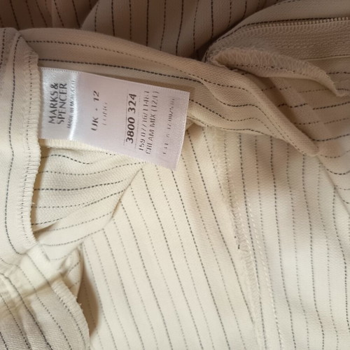 Marks & Spencer suit like new, beige, flattering fit