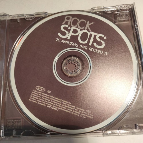 Rock spots CD collection like new, rock