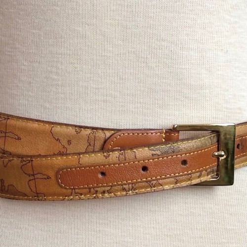 Alviero Martini 1st Class leather belt like new, size M, light brown