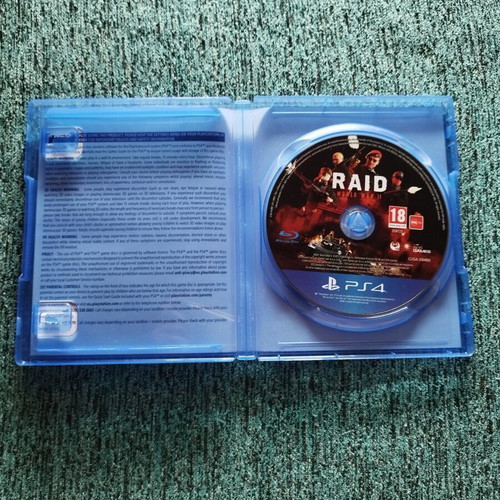 Raid World War 2 PlayStation 4 game used